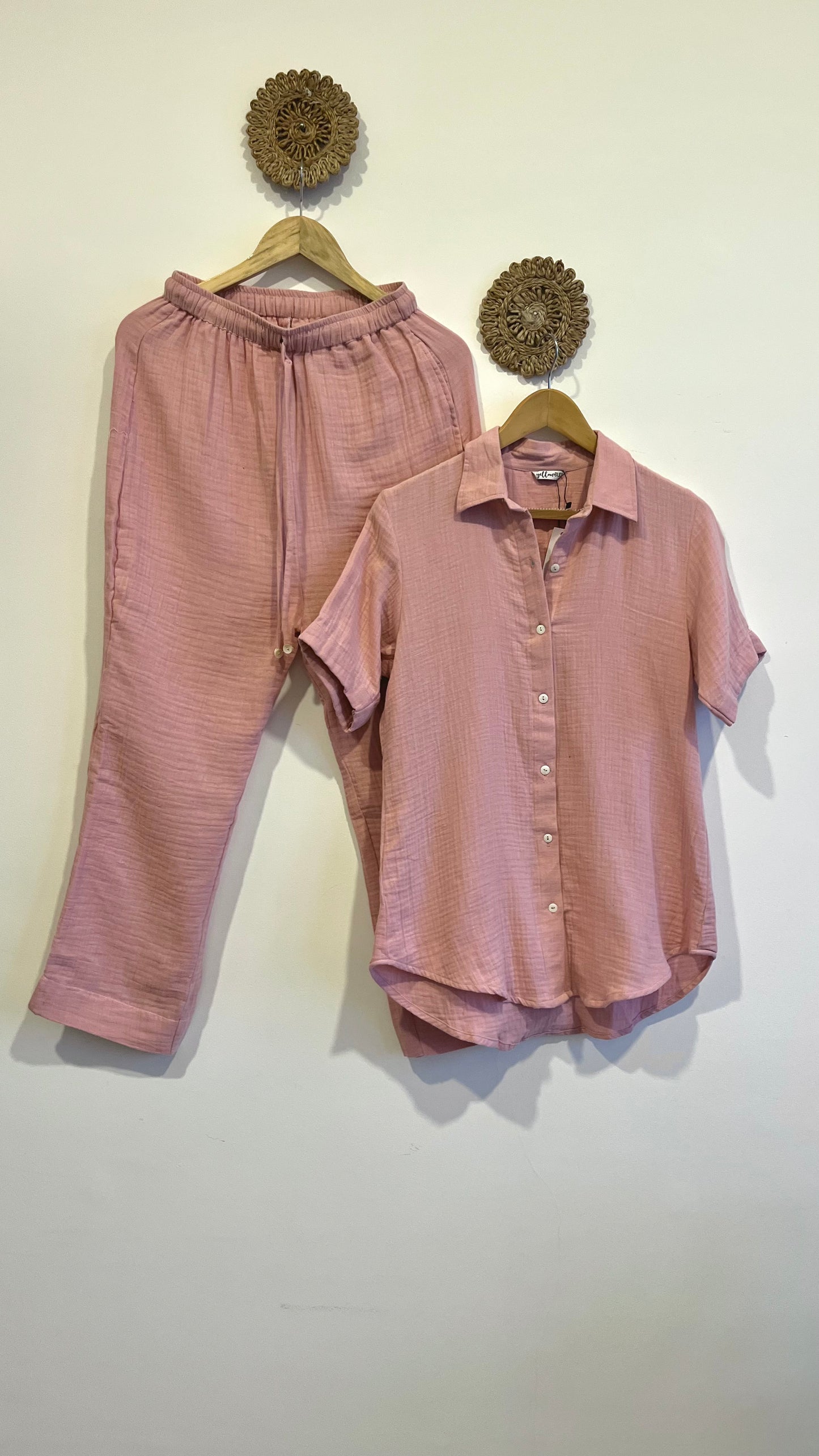 Macy Pink Coord Set - Size M