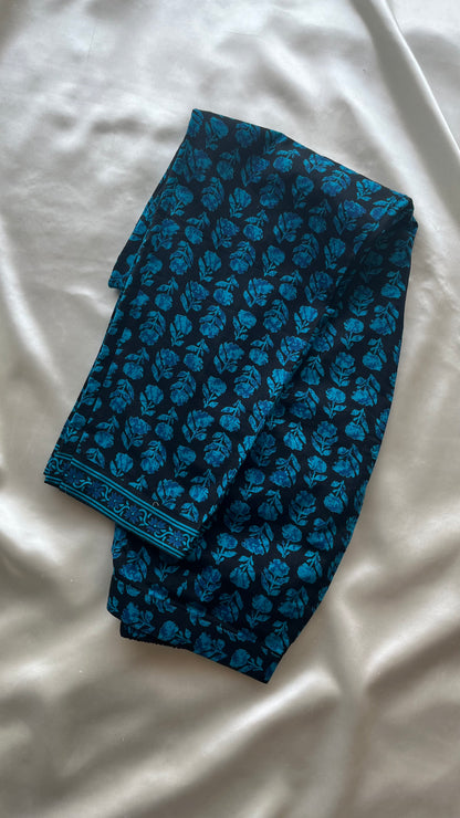 Indigo Bandh Gala Coord - Size M/L