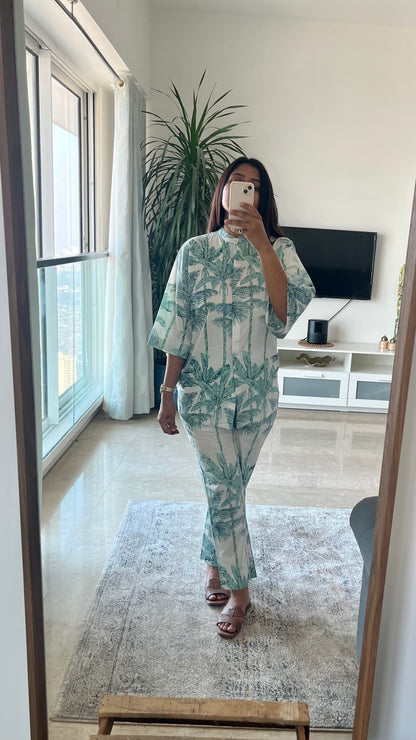 Palm Springs Green Coord Set - Size S/L