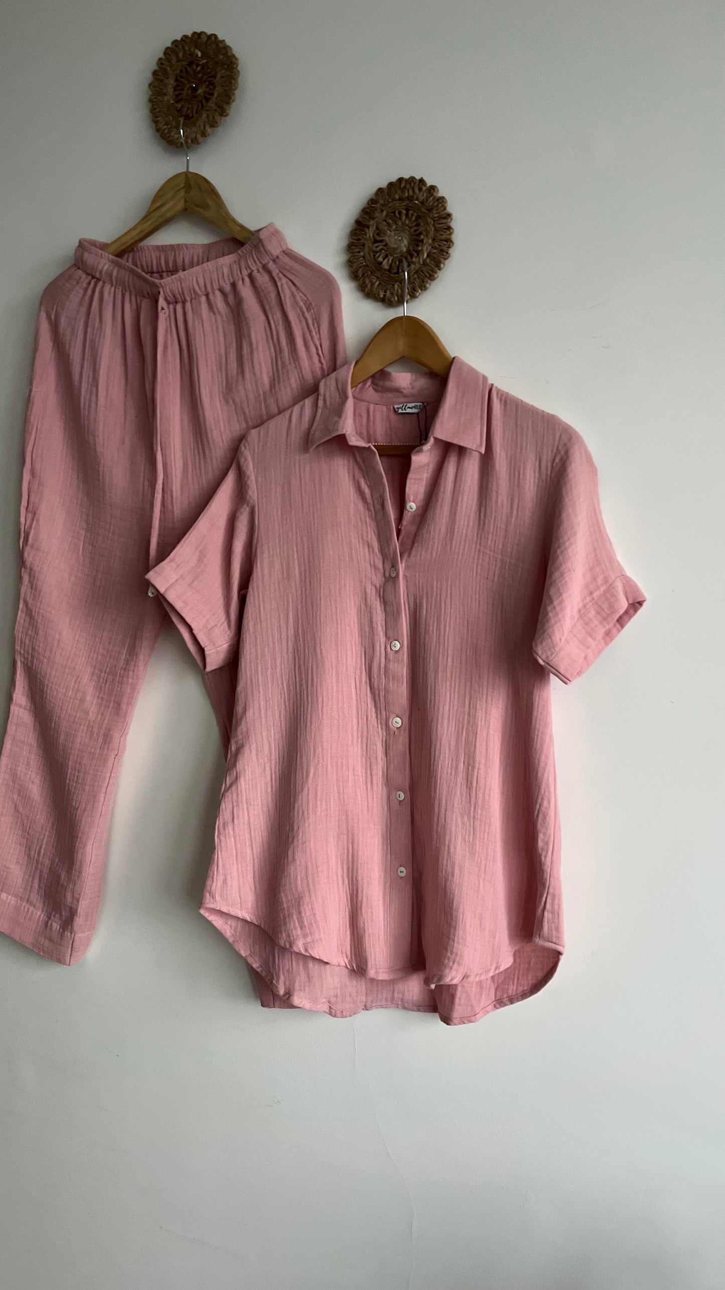 Macy Pink Coord Set - Size M