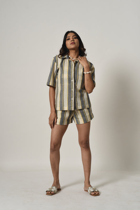 Sicily Stripes Half Sleeves Shirt