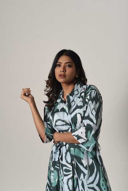 Gabana Cotton Shirt Dress