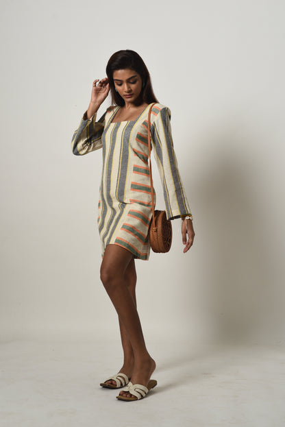 Marbella Stripes Shift Dress