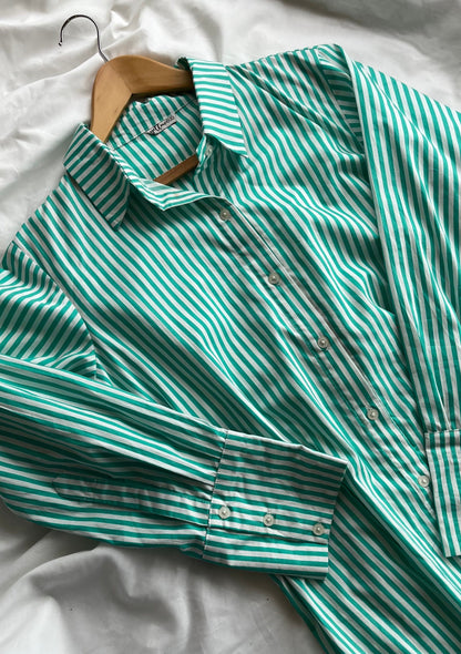 Green Apple Stripes Shirt