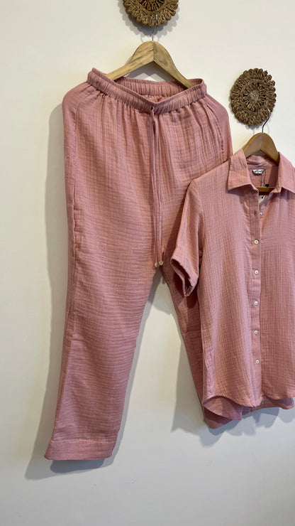 Macy Pink Coord Set - Size M