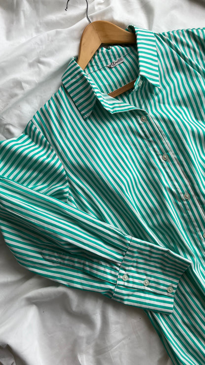 Green Apple Stripes Shirt