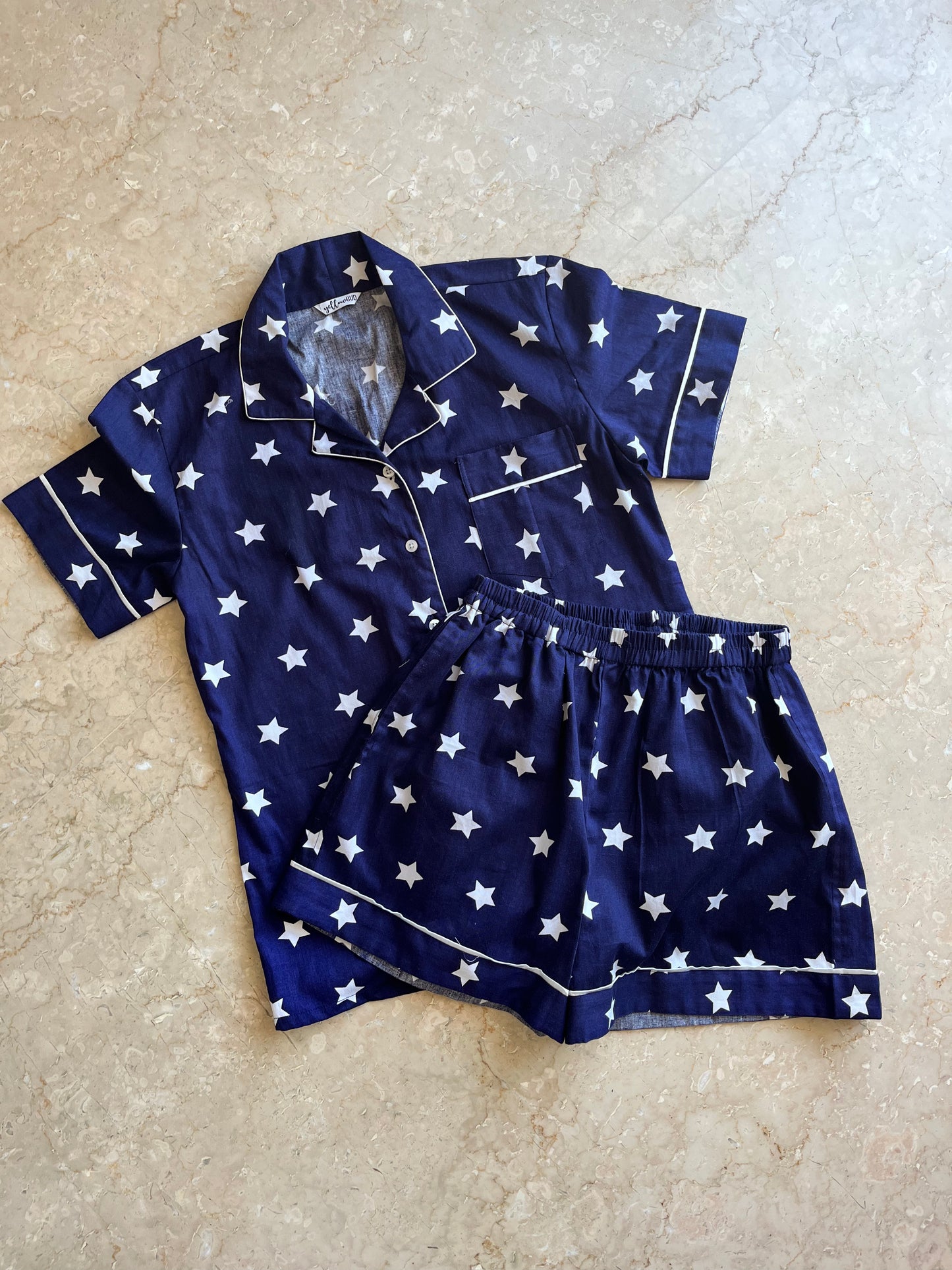 Starry Night Shorts Set - Size M