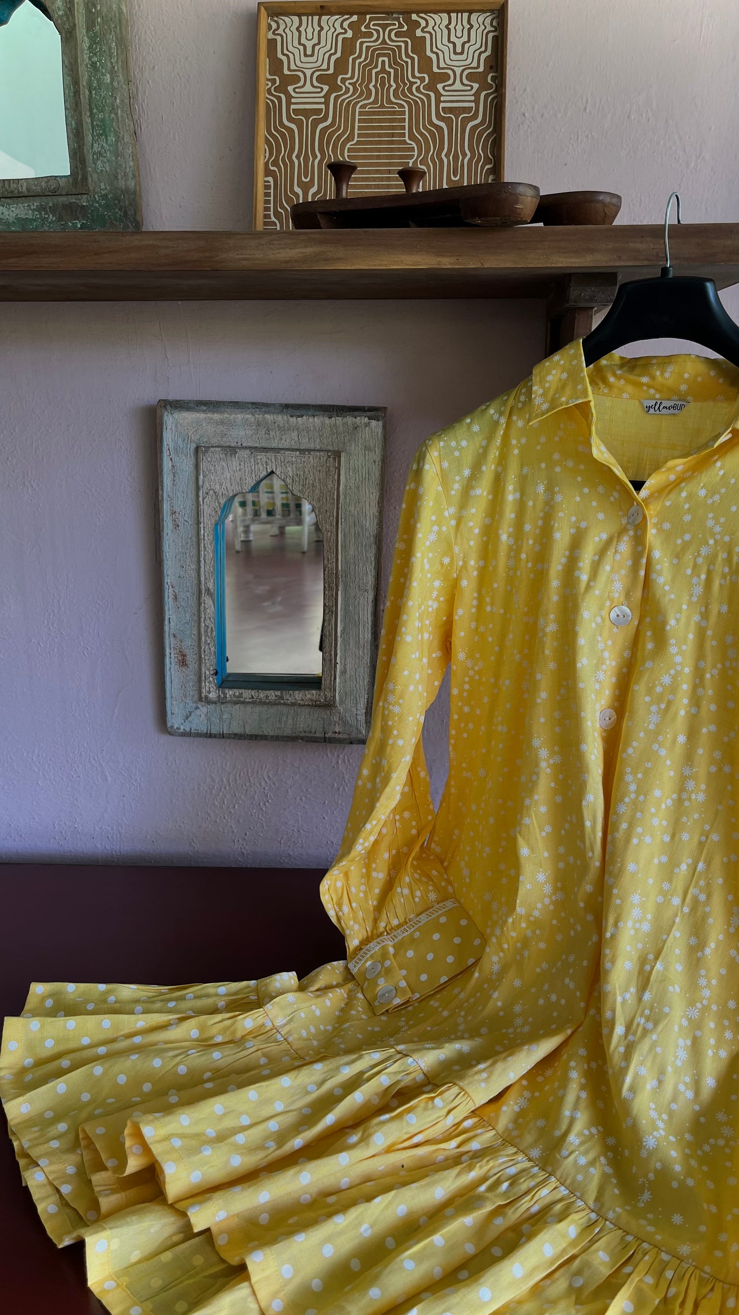 Philly Yellow ShirtDress