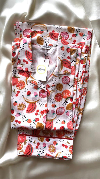 Fruit Fiesta Pajama Set