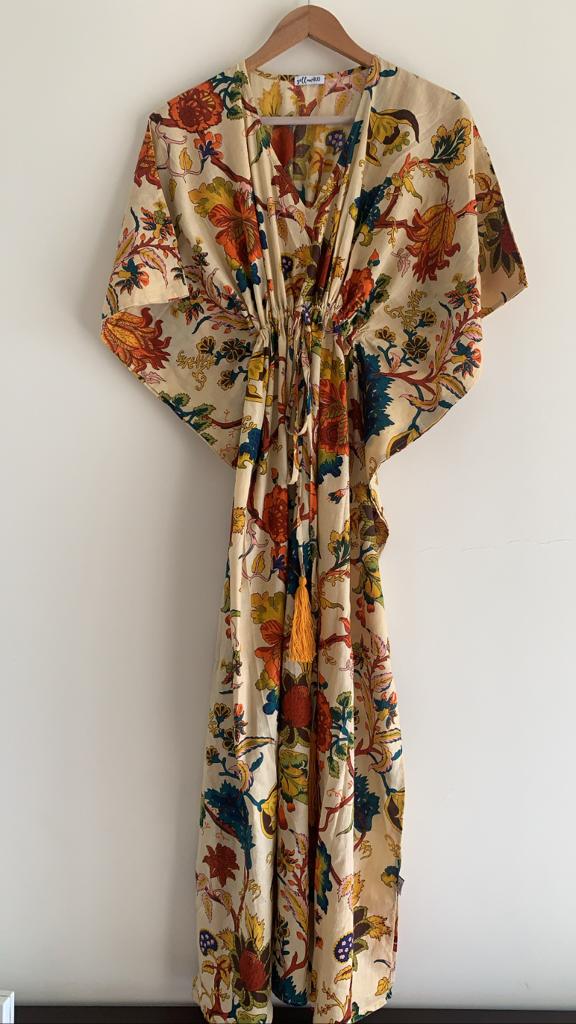 Canna Lily Long Kaftan